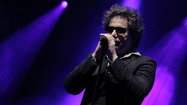 Andrés Calamaro, durante su concierto en Sevilla