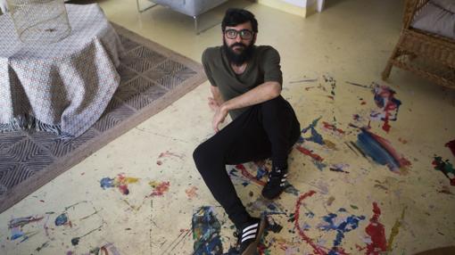 Restos de los anteriores inquilinos del estudio actual de Juan Zamora