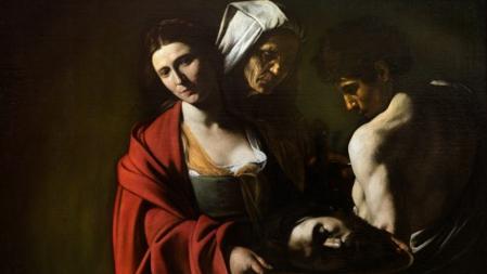 «Salomé con la cabeza del Bautista», de Caravaggio