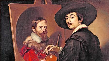 «Autorretrato ante el caballete« (1623-1625), de Nicolás Régnier