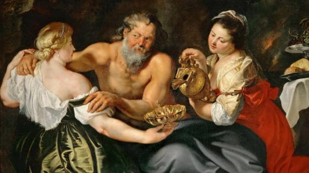 «Lot y sus hijas», de Rubens