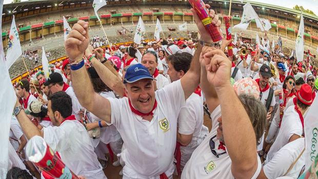 Las peñas siguen siendo el rey de los Sanfermines