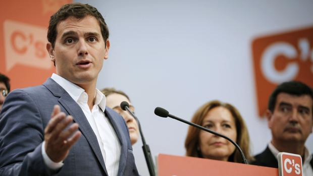 El líder de Ciudadanos, Albert Rivera