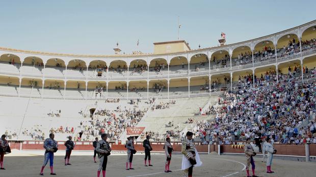 Una imagen reciente de la plaza de toroso de Las Ventas