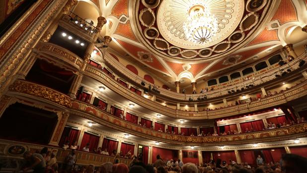 Interior del Teatro Lope de Vega