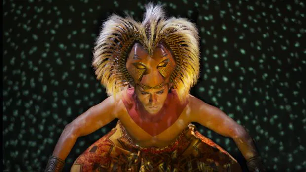 El personaje de Simba en una escena de «El rey león»