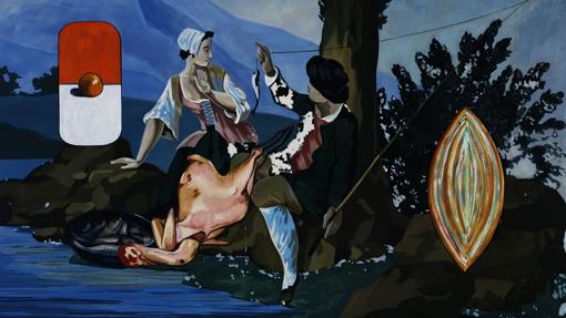 «Fishing», de David Salle