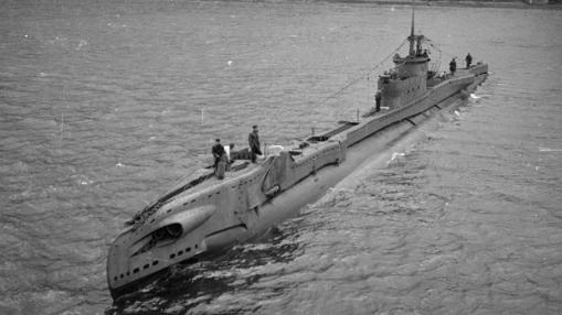 Submarino de la clase T, HMS Trident, gemelo del HMS Tarpoon