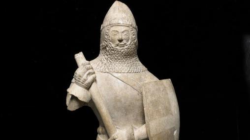Estatuilla de un caballero, 1375-1425 Inglaterra