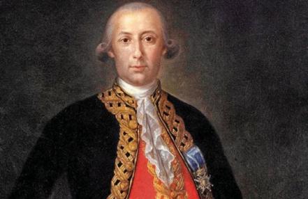 El militar malagueño Bernardo de Gálvez