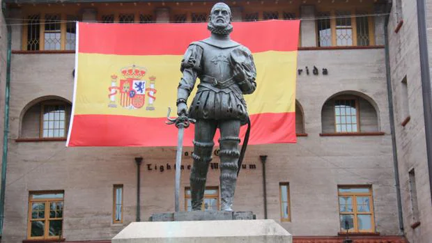 España reivindica su papel en la historia de EE.UU.
