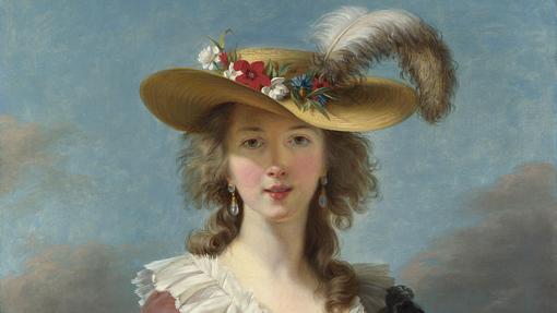 Autorretrato de Louise-Elisabeth Vigée-Lebrun (fragmento)