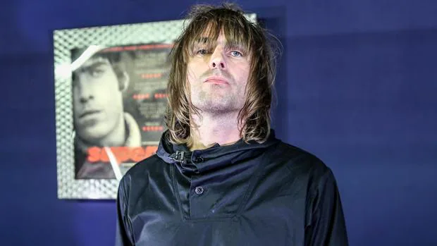 Liam Gallagher, en la presentación de «Supersonic»