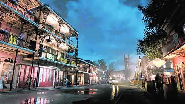 El juego está ambientado en New Bordeaux, un trasunto de Nueva Orleans