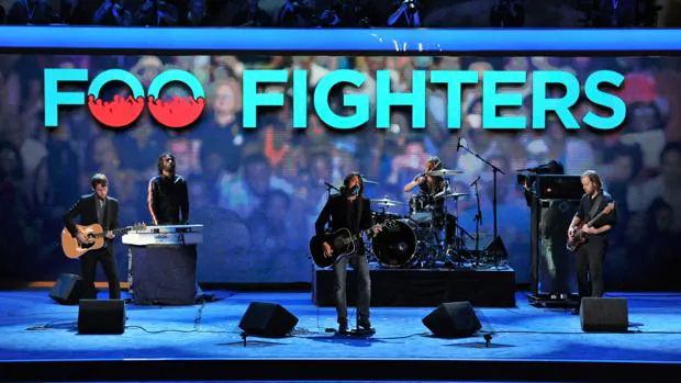 Foo Fighters, durante un concierto
