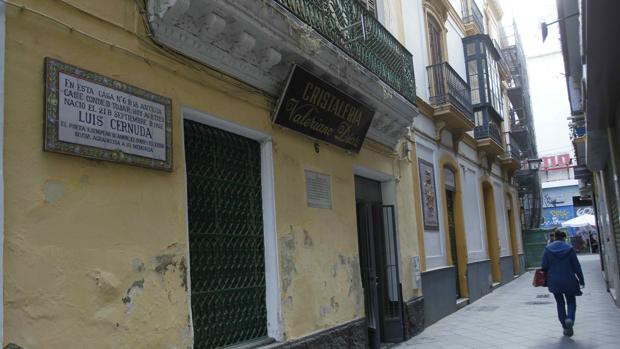 Casa que vio nacer a Luis Cernuda el 21 de septiembre de 1902