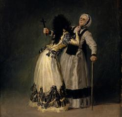 «La duquesa de Alba y la Beata» (1795), de Goya