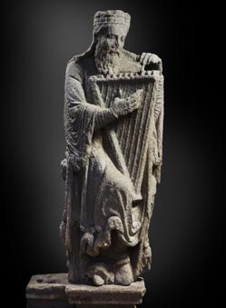 «David», (h. 1188), del Maestro Mateo