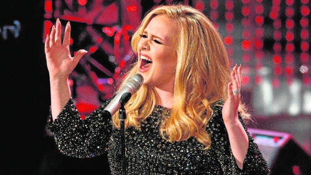 Adele surgió de un «talent show»