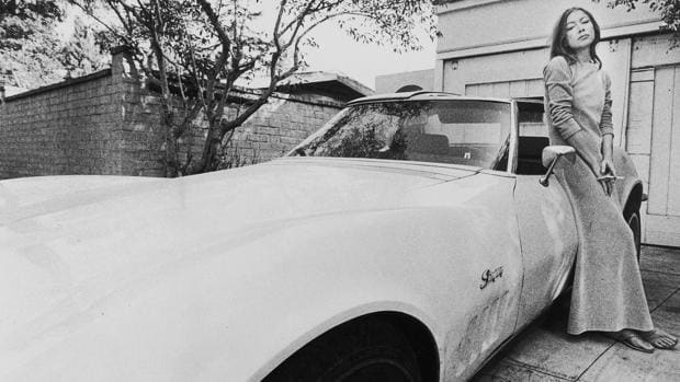 Joan Didion, fotografiada en 1971