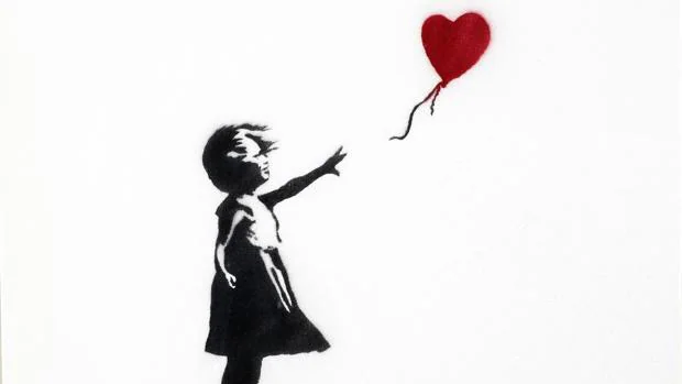 «Girl with a Baloon», de Banksy