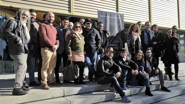 Artistas participantes en el ciclo en el Teatro Central