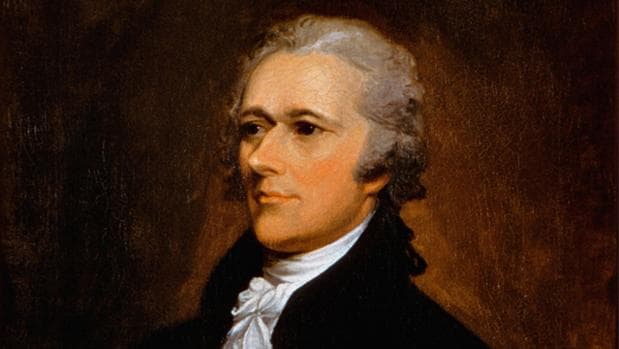 Retrato de Alexander Hamilton
