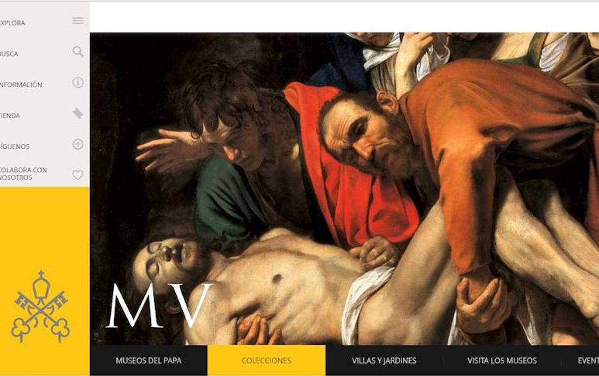 Web de los Museos Vaticanos