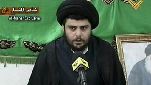 El clérigo chií Moqtada al Sáder