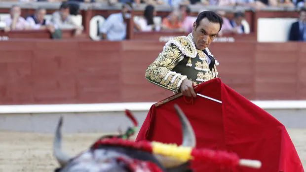 Manuel Jesús «El Cid», en una imagen de archivo (en Las Ventas), estrena este sábado el serial serrano