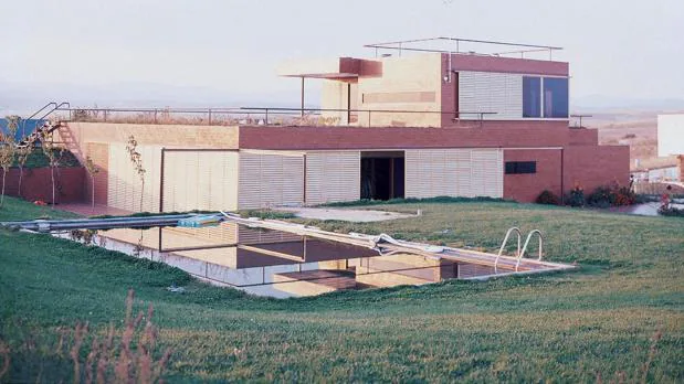 La Casa Guzmán, en una imagen de 1972