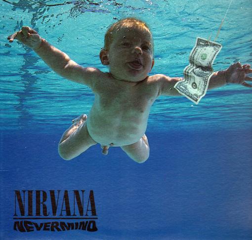 La portada del álbum «Nevermind»