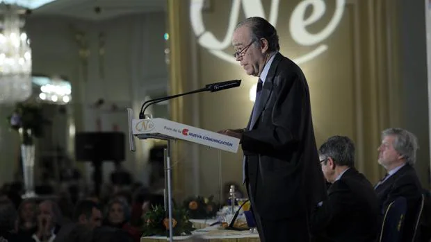 Gregorio Marañón, durante su intervención en el Foro