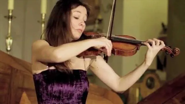 La violinista Lina Tur Bonet, de Musica Alchemica