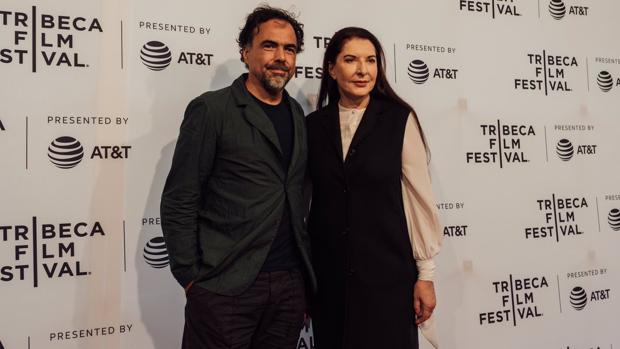Alejandro González Iñárritu y Marina Abramovic