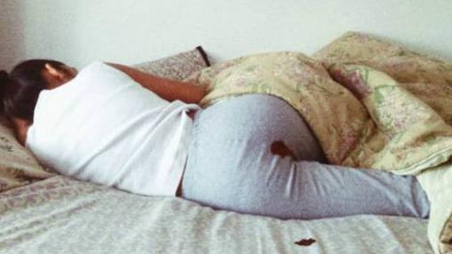 La foto de Rupi Kaur que Instagram censuró