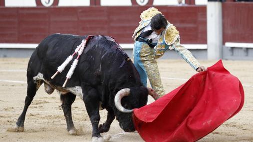 Curro Díaz, al natural con el cuarto