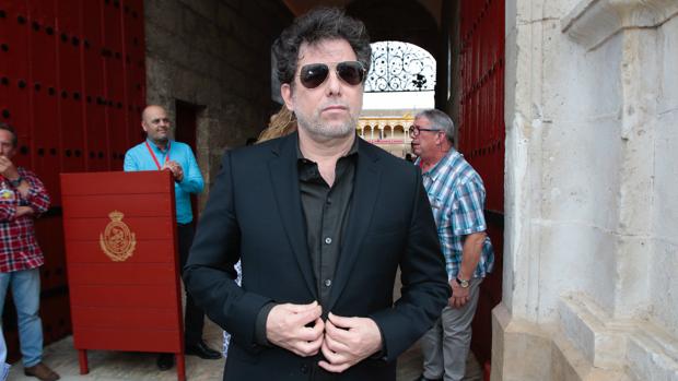 Andrés Calamaro en la Puerta del Príncipe de la Maestranza este año