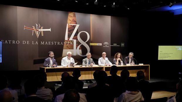 Garde, Moral, Vázquez, Sutil y Halffter en la presentación de la temporada