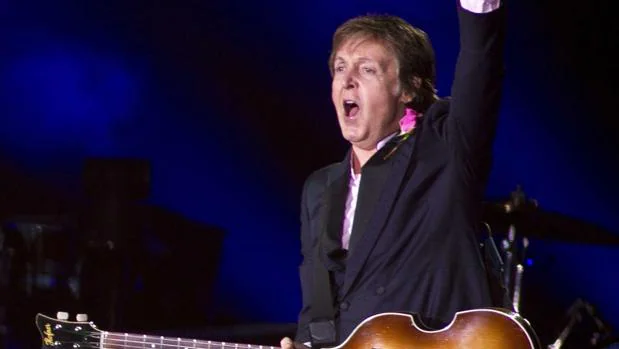 Paul McCartney, en el festival Pinkpop de Landgraaf (Holanda), en 2016
