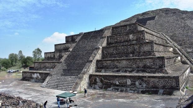 La Pirámide de la Luna, en México