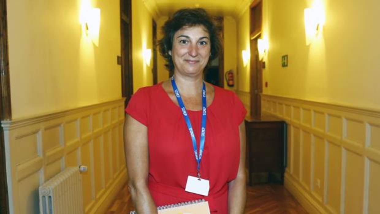 Pilar Fatás, directora de la VII Escuela de Arte y Patrimonio «Marcelino Sanz de Sautuola»