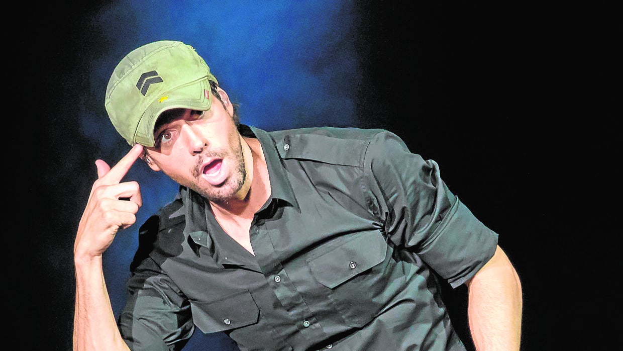 Enrique Iglesias en un concierto en Texas