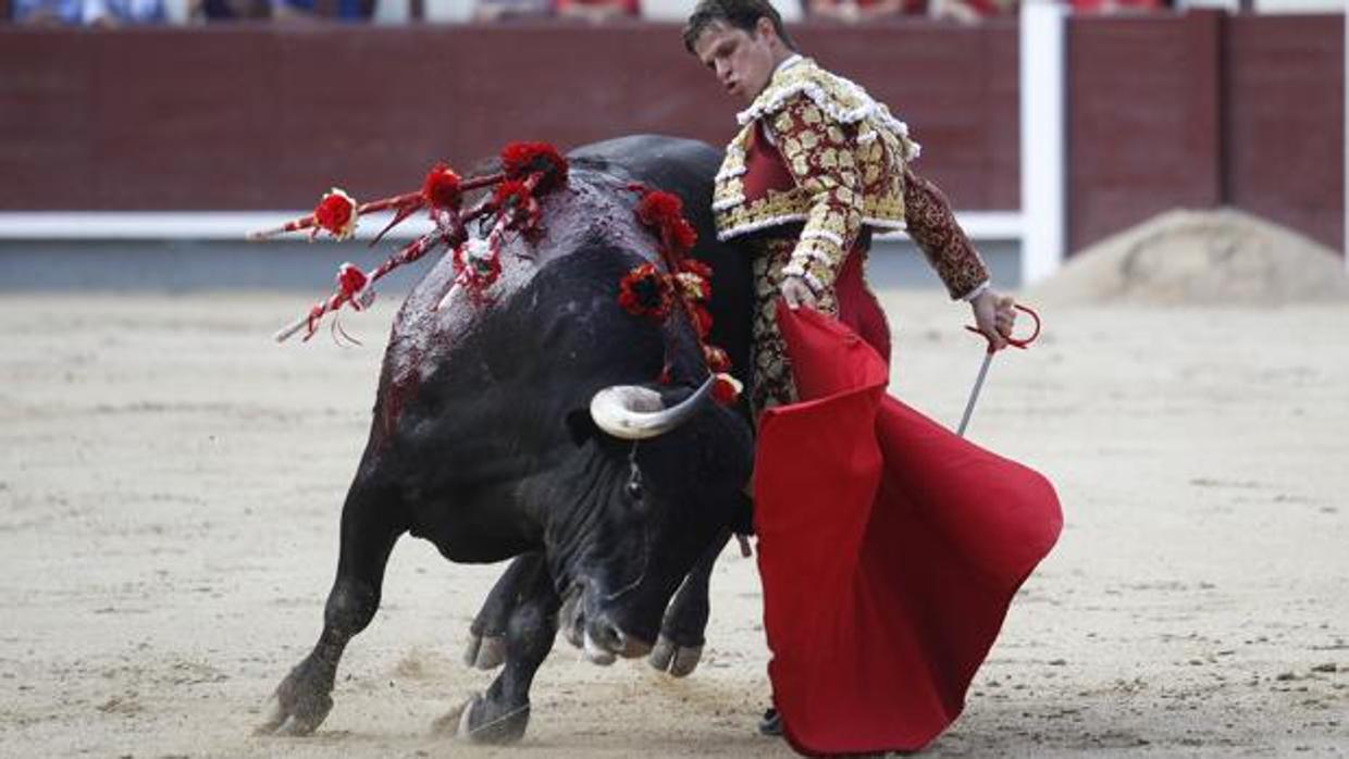 Julián López 'El Juli' durante una corrida de toros