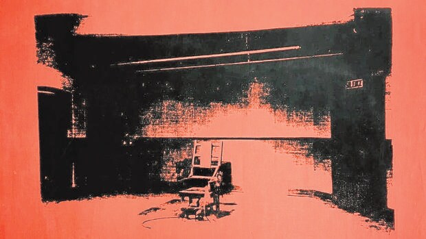 «Silla eléctrica pequeña de color rojo», de Andy Warhol