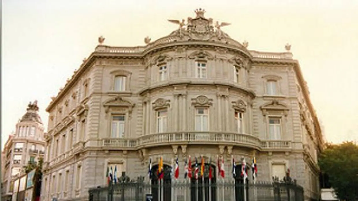 La fachada del Palacio de Linares, sede de la Casa de América