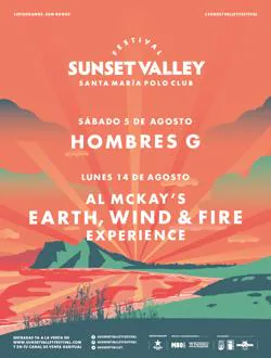 Cartel del Sunset Valley Festival