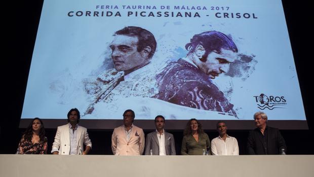 Enrique Ponce presenta su sueño de «Crisol» con Morente y Pitingo en Málaga