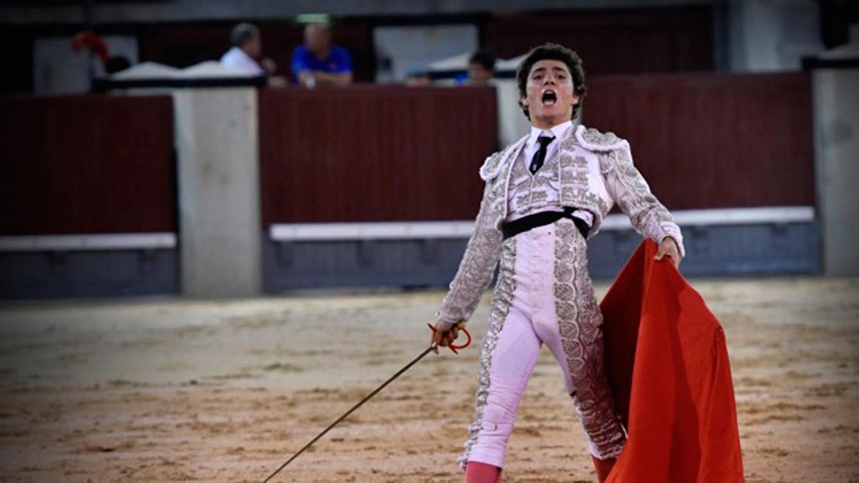 Jorge Isiegas, en Las Ventas