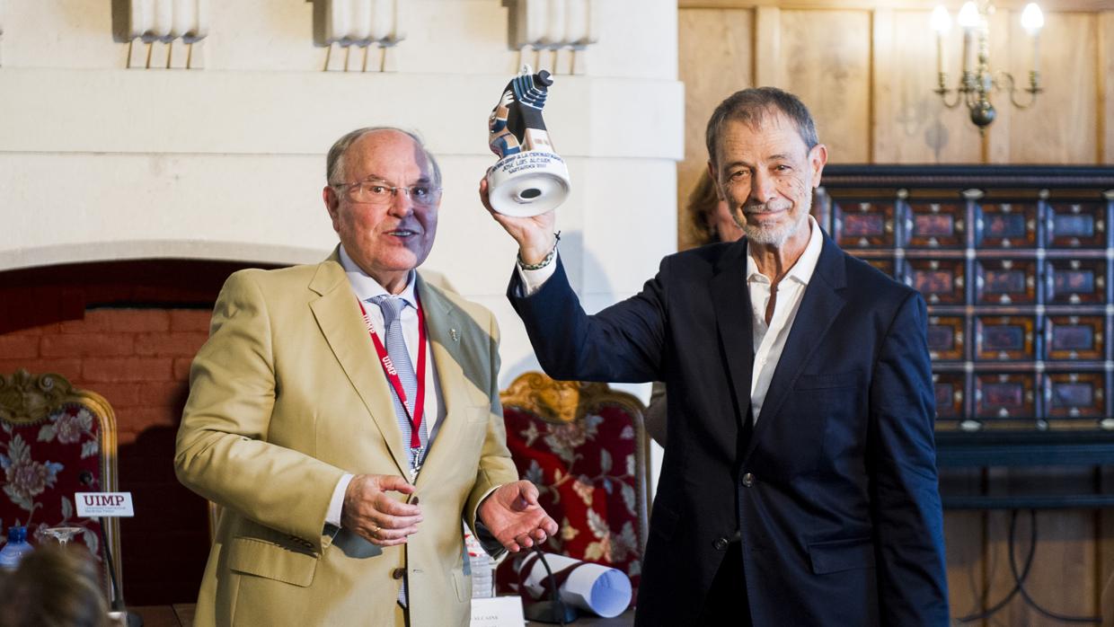 José Luis Alcaine ha recibido hoy el Premio a la Cinematografía por parte de la UIMP